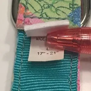 Lilly Pulitzer NWOT Large Dog Collar Unique Pattern