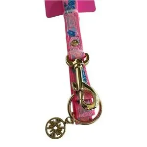 Lilly Pulitzer Splendor In The Sand Dog Leash Lead Size: Small/Medium