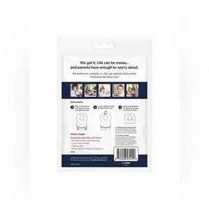 LinnieLou Disposable Baby Bibs - 10 Count