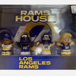 Little People - NEW Los Angeles Rams Little People Collector Set NFL California