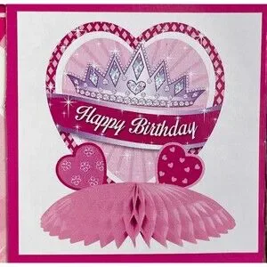 Little Princess Girls 1st Birthday Party Supply Kit Lot Set Bundle