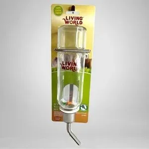 Living World Eco+ Water Bottle for Rats Guinea Pigs and Small Animals 12-Ounce