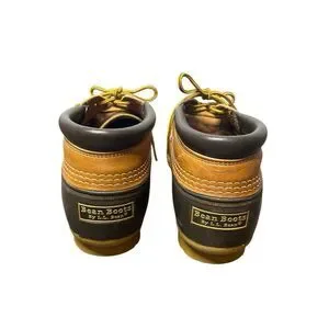 LL Bean Men’s Bean Boots Rubber Duck Boots Short Ankle Size 11 Made In USA Maine
