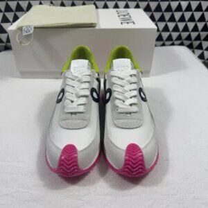 LOEWE Flow Runner Sneakers White Pink Shoes
