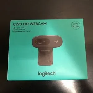 Logitech C270 HD Webcam. HD video calls. New in sealed box