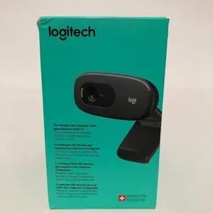 Logitech C270 HD Webcam Video Conferencing Meeting 720p
