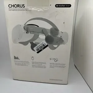 Logitech Chorus Off-Ear Integrated Audio For Meta Quest 2 - White - NEW SEALED