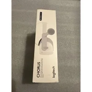 Logitech - Chorus VR Off-Ear Integrated Audio For Meta Quest 2 - White