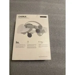 Logitech - Chorus VR Off-Ear Integrated Audio For Meta Quest 2 - White