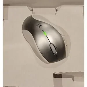 Logitech Cordless Desktop S530 Laser For Mac Keyboard Mouse Receiver Is Wrapped