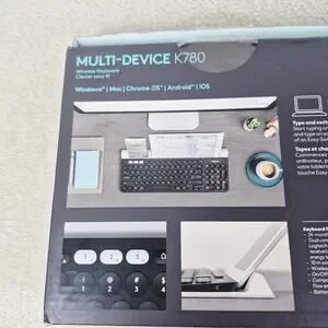 Logitech K780 Multi-Device Bluetooth Keyboard Broken Back Battery Cover