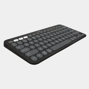 Logitech Pebble Keys 2 K380S Computer Keyboard Graphite