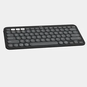 Logitech Pebble Keys 2 K380S Computer Keyboard Graphite