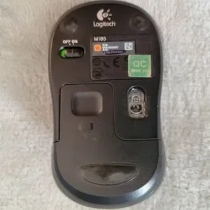 Logitech Silver Wireless Mouse Great For Smaller Hands Left Or Right Hand