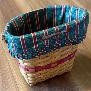 Longaberger Basket Christmas Collection 1998 Glad Tidings
