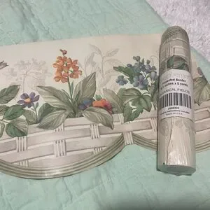 Longaberger Botanical Fields Wallpaper Border Full Roll