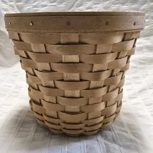 Longaberger Bouquet Basket 2003 OPP ORCHARD PARK PLAID Liner Protector