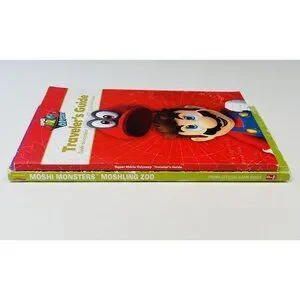 Lot 2 Nintendo DS GAME GUIDE Books Super Mario Odyssey & Moshi Monsters Moshling