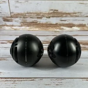 Lot Of (2) Blue Snowball USB Microphones Black