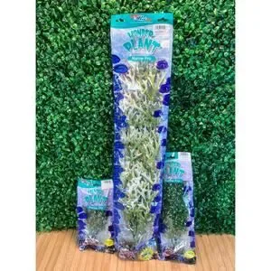 Lot of 3 Weco Marine Pro Series 24" Green Giant Kelp 9" & 6" Bushy Kelp Aquarium