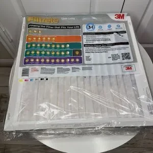 Lot Of 4 Filtrete 18x18x1" Air Filter MPR 300 MERV 5 Dust Reduction Filter