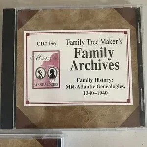 Lot Of 5 Family Tree Maker's Family Archives CDs Military Marriage Genealogy
