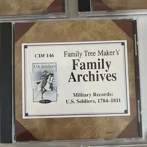 Lot Of 5 Family Tree Maker's Family Archives CDs Military Marriage Genealogy