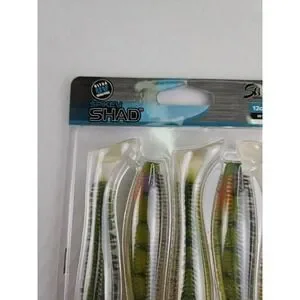 (LOT OF 5) SALMO SPIKEY SHAD‎ 4.7" QSL095 UV SEXY PERCH (A)