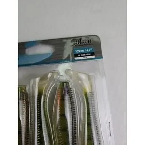 (LOT OF 5) SALMO SPIKEY SHAD‎ 4.7" QSL095 UV SEXY PERCH (A)