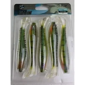 (LOT OF 5) SALMO SPIKEY SHAD‎ 4.7" QSL095 UV SEXY PERCH (A)