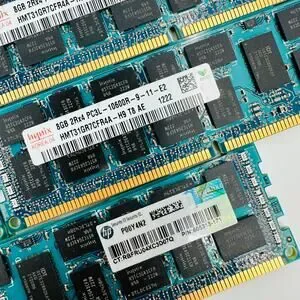 Lot Of 7 Hynix 8GB 2Rx4 PC3L-10600R-9-11-E2 Server Memory HMT31GR7CFR4A-H9 T8 AE