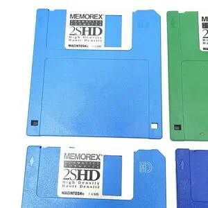 Lot Of 9 Floppy Disks Macintosh Memorex 2SHD Verbatim MF2-DD
