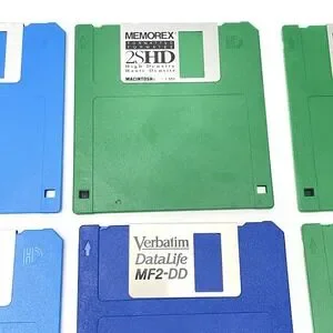 Lot Of 9 Floppy Disks Macintosh Memorex 2SHD Verbatim MF2-DD