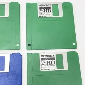 Lot Of 9 Floppy Disks Macintosh Memorex 2SHD Verbatim MF2-DD