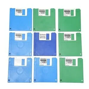 Lot Of 9 Floppy Disks Macintosh Memorex 2SHD Verbatim MF2-DD