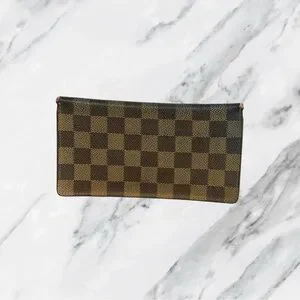 Louis Vuitton Authentic Camier Porte Valeurs Cartes Long Wallet Passport Holder