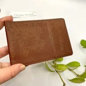 Louis Vuitton Bifold Horizontal Document Flat Wallet
