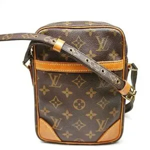 Louis Vuitton Danube Monogram Brown Shoulder Crossbody Bag