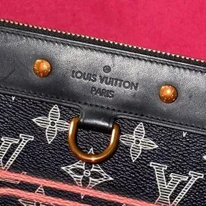 Louis Vuitton Monogram Ink Upside Down LV Apollo GM Pochette Pouch Bag