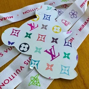 Louis Vuitton X Takashi Murakami 20th Anniversary Panda Hang Tag & Ribbon 2025