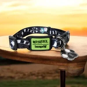 Loungefly Beetlejuice Beetlejuice Sandworm Dog Collar NWT SIZE SMALL