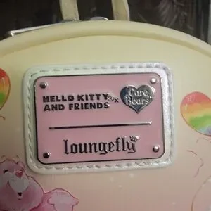 Loungefly Sanrio Hello Kitty Friends X Care Bears Care-A-Lot Rainbow Backpack