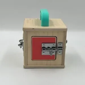 Lovevery Lock / Latch Wooden Box Development The Realist Play Kit 19-21 Months