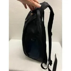 Lowepro Black Nylon Backpack Front Zip Pocket Adjustable Straps
