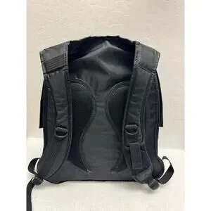 Lowepro Black Nylon Backpack Front Zip Pocket Adjustable Straps