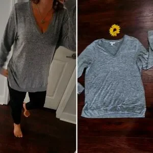 LUCKY BRAND VNECK TOP/SWEATER