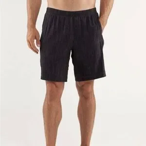 Lululemon Run: Response Men’s Shorts Color Heathers Soot Size Large GUC