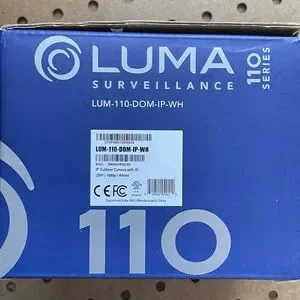 Luma 110 Series Outdoor Dome IP Surveillance Camera White LUM-110-DOM-IP-WH NEW