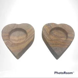 Luminessence Heart Tealight Candle Holders