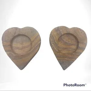 Luminessence Heart Tealight Candle Holders